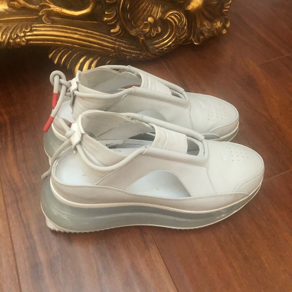 Nike Platform sneakers open sandals leather - Picture 7 of 12